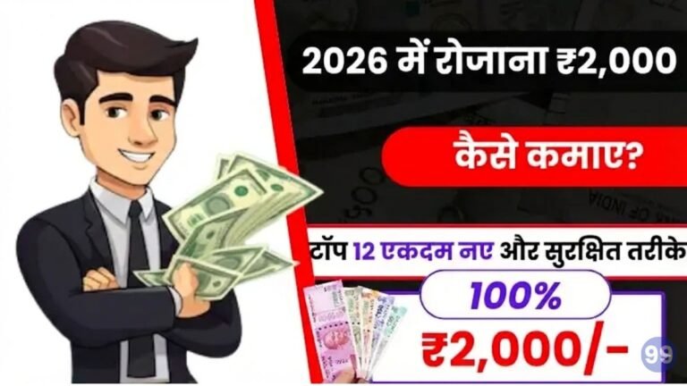 रोज ₹2000 कैसे कमाए